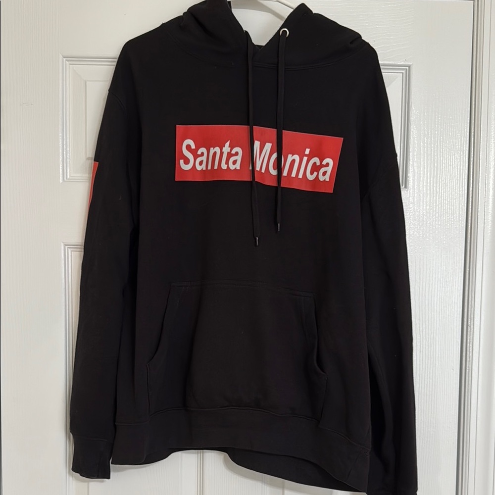 Black Santa Monica Hoodie